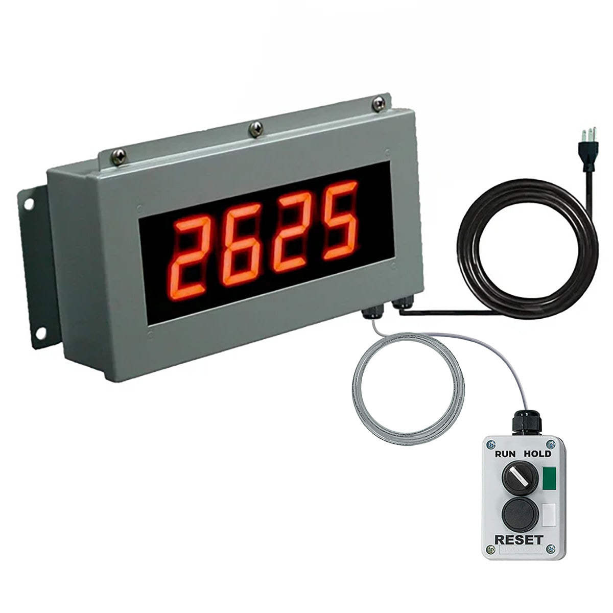 LED Industrial Timer with Control Switches – Wireless Andon