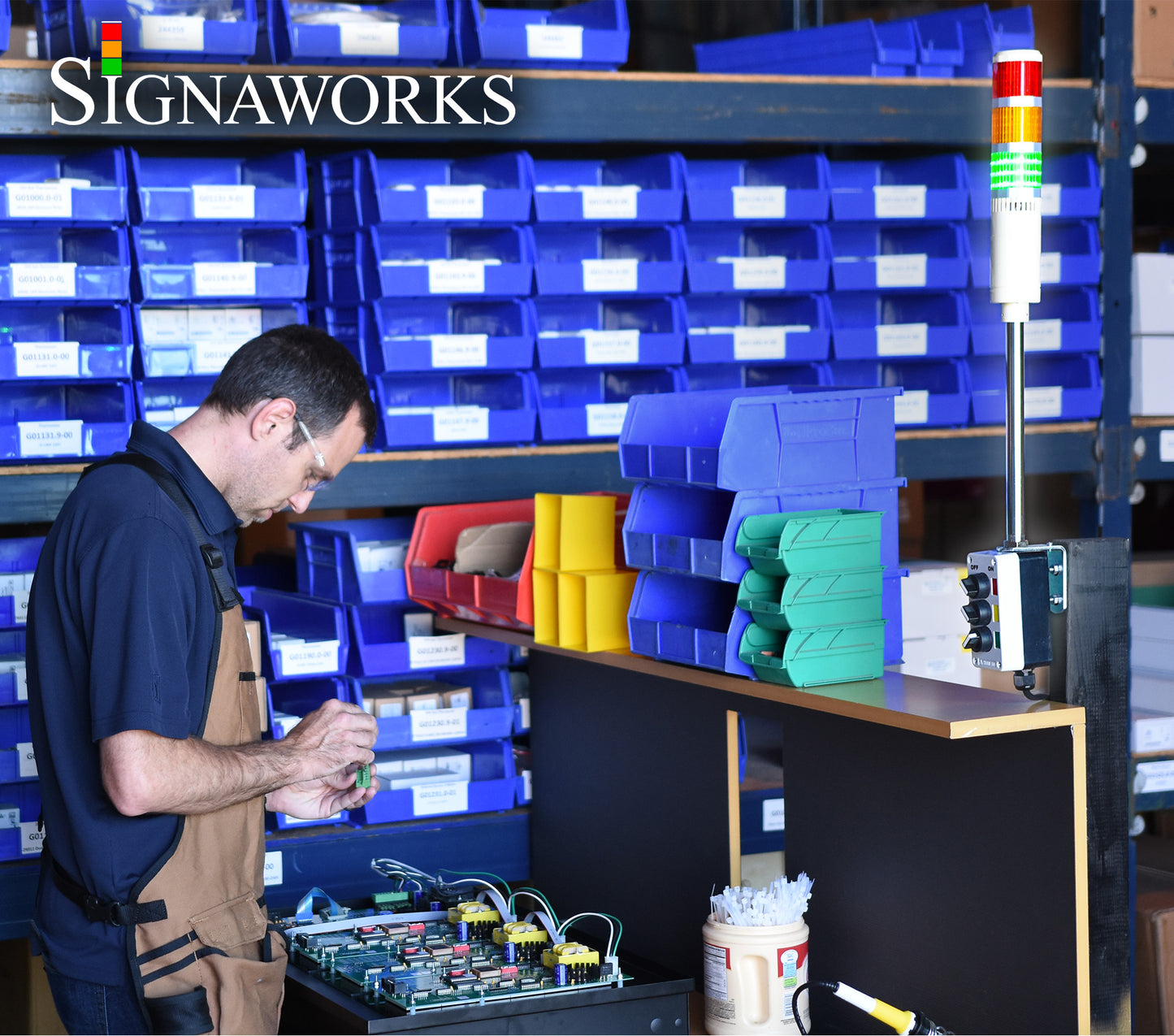 Signaworks branded image featuring manufacturer and ASTL-110-3 light.